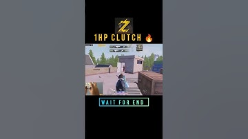 1 hp clutch 🔥 pubg mobile #pubg #bgmi #viral #shorts #zemugming