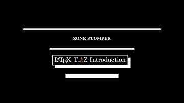 Using TikZ with LaTeX - An Introduction