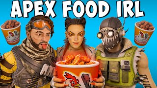 Making Apex Legends food in Real Life - ( Lobas Fry Chicken)