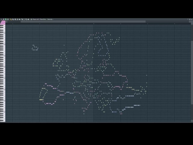 Musical Map of Europe (Midi Art) class=