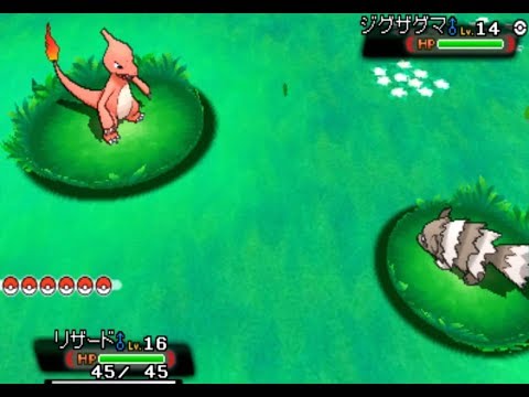 ポケモン全国図鑑005リザードの普通色と色違いを連続で召喚 Youtube