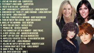 The Best of Carpenters, Linda Ronstadt, Maureen McGovern, Natalie Cole \u0026 More | Non-Stop Playlist