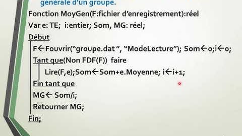 Exercice 4- Fichiers