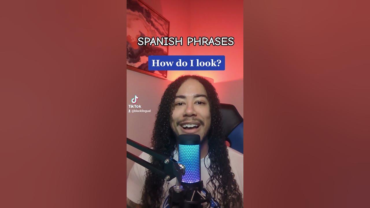 How do I look in Spanish 👀 shorts YouTube