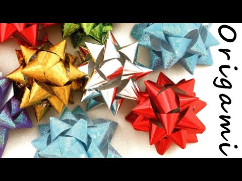 ラッピングリボン 折り紙から With English Subtitles Gift Bow Out Of Origami Youtube