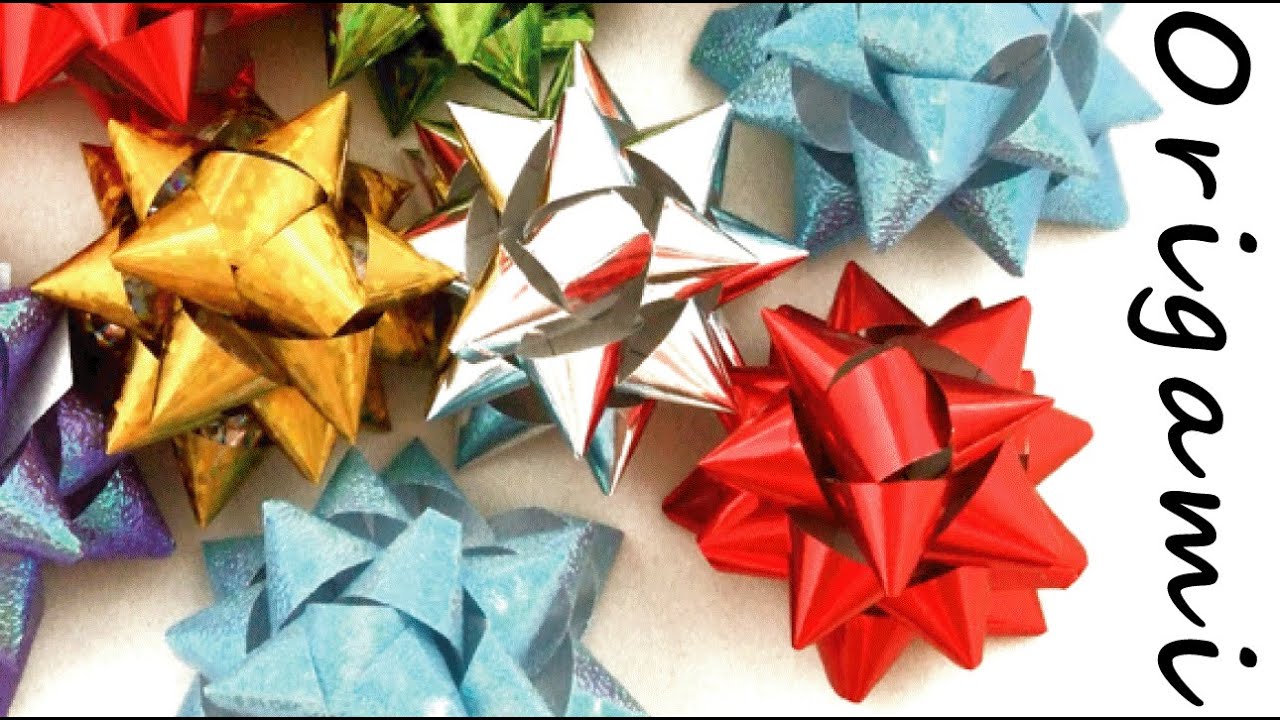 ラッピングリボン 折り紙から With English Subtitles Gift Bow Out Of Origami Youtube