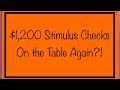 Stimulus Checks on the Table Again? Stimulus Check Update, SSA, SSDI, SSI, VA - December 8 Update