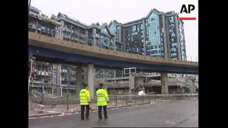 UK: LONDON: AFTERMATH OF IRA BOMB BLAST