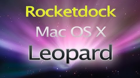 How To Download: Mac Taskbar/Dock For Windows 7 (HD)