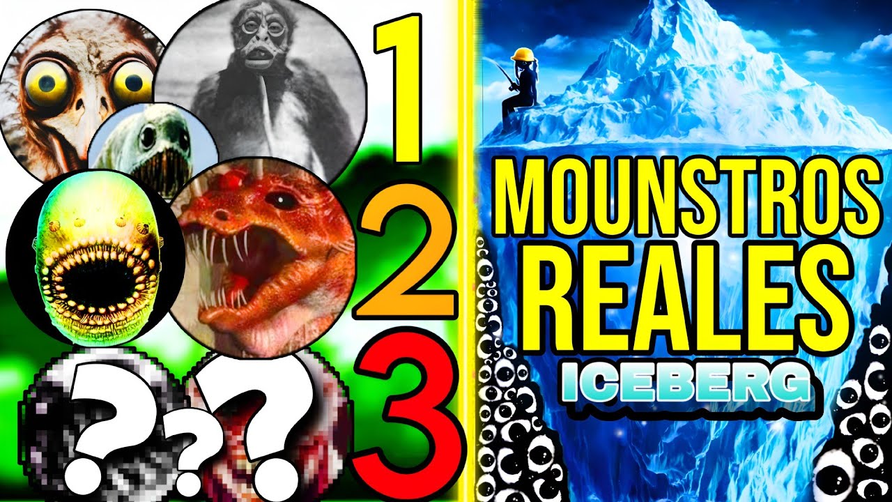 ICEBERG Los Monstruos Prehistóricos TAN Extraños Que Parecen De Otro Planeta