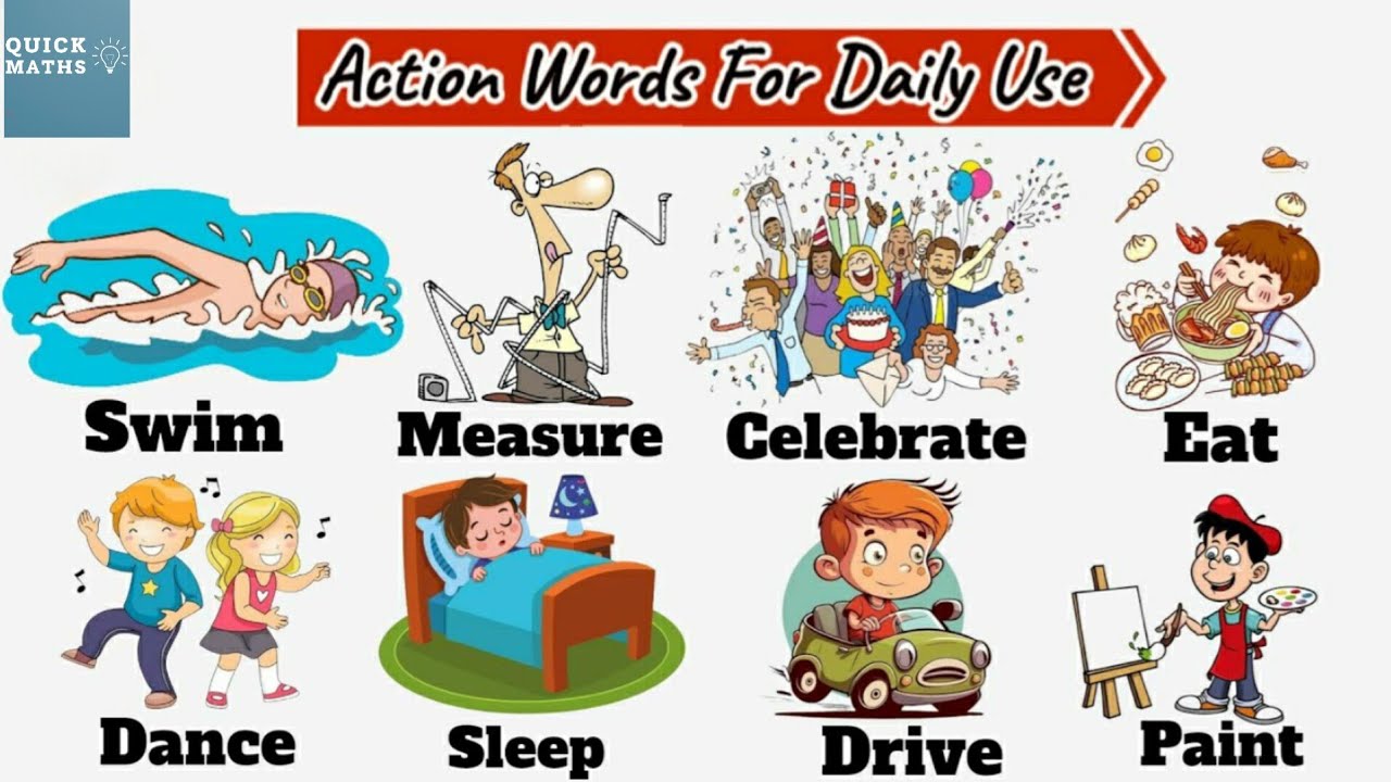 Action Words For Daily Use | Daily Life English Vocabulary | |Daily Use English | English Vocabulary