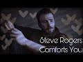 Steve Rogers comforts you after a nightmare [Marvel ASMR + Roleplay] (Ambient music and sounds)