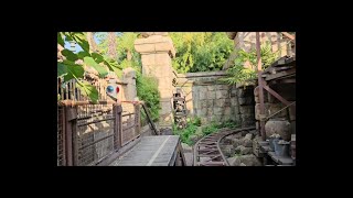 Indiana Jones & The Temple of Peril Queue & Ride | Disneyland Paris Indiana Jones Ride