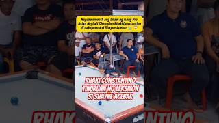 Bitaw ng isang Asian Heyball Champion Rhaki Constantino bibilib ka 🔥 #shorts #subscribe #billiards