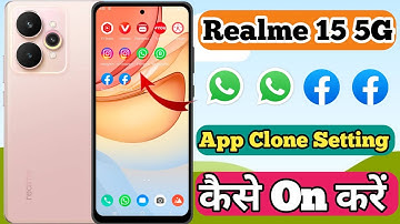 Realme 15 5g App Clone & Dual App Setting Kaise On Kare // How To Dual App Setting On Realme 15 5g