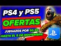 🔥 JUEGAZOS EN OFERTA PS4/PS5 desde $0.99 en PLAYSTATION STORE