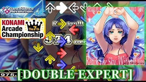 【DDR A】 Reach The Sky, Without you [DOUBLE EXPERT] 譜面確認＋クラップ