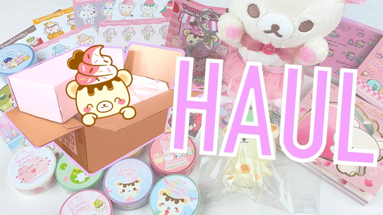 CREAMIICANDY YUMMIIBEAR STATIONERY + SAN-X RILAKKUMA | squishies, plushies and more! ♡