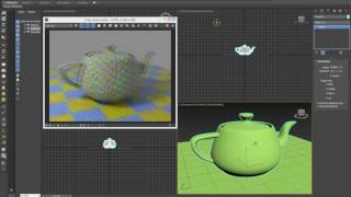 V-Ray production renderer in IPR mode WIP video 3