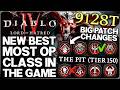 Diablo 4 - BIG Changes - New Best Class in Season 13 - Most OP Classes Power Ranking & More Guide!