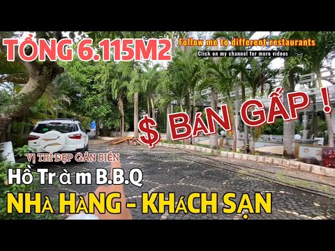 Video Bán Nhà Hàng - Khách Sạn Hồ Tràm BBQ Restaurant / Gần... - youtube