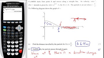 IB Kinematics and Integrating a velocity curve