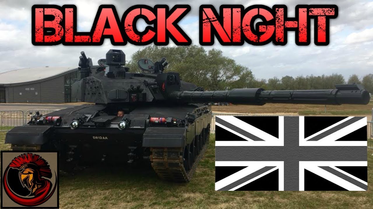 Challenger 2 Tank Black Night