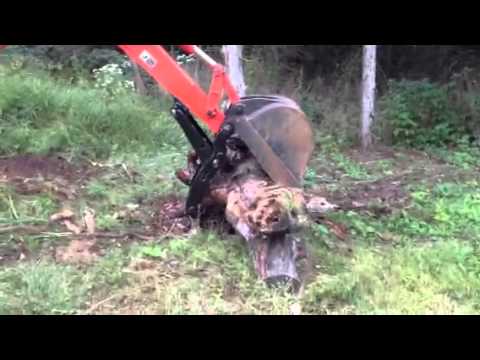 BT100-SHP Mechanical Backhoe Thumb