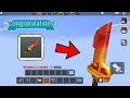 New Lava Sword -24k Key in Bedwars (Blockman GO)