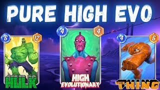 Pure High Evolutionary Deck Infinite Gameplay Marvel Snap