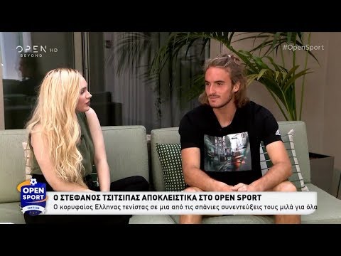 Ο Στέφανος Τσιτσιπάς αποκλειστικά στο OPEN SPORT 14/9/2019 | OPEN TV openload