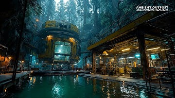 Abandoned Machines | Dark Sci-Fi Ambient Music for Focus | 4K