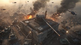 Low Poly Military Showdown | Tower vs Tanks & Air Attack