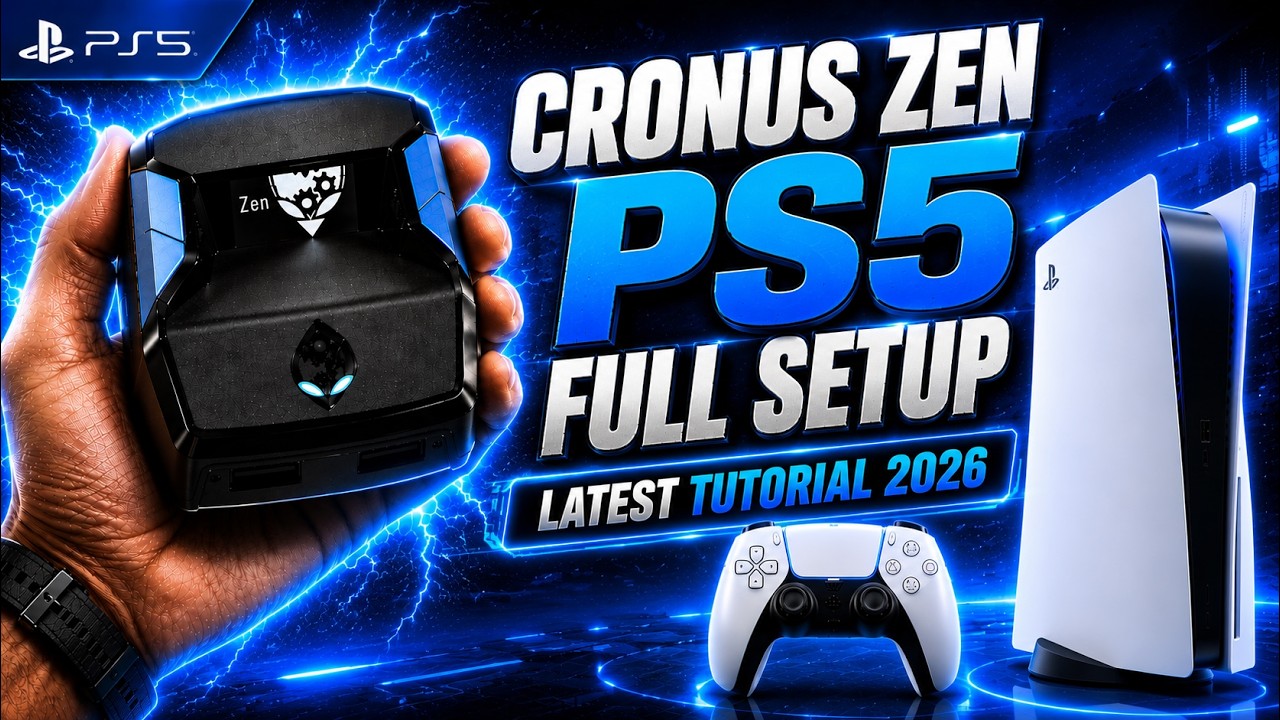 Cronus Zen PS5 Setup