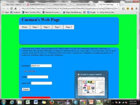 Advanced Web Applications Part 7 - Using a Javascript Timer