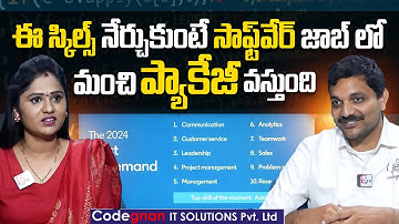 Get a Software Job with the Best Package by Learning These Skills | Codegnan IT Solutions Pvt. Ltd