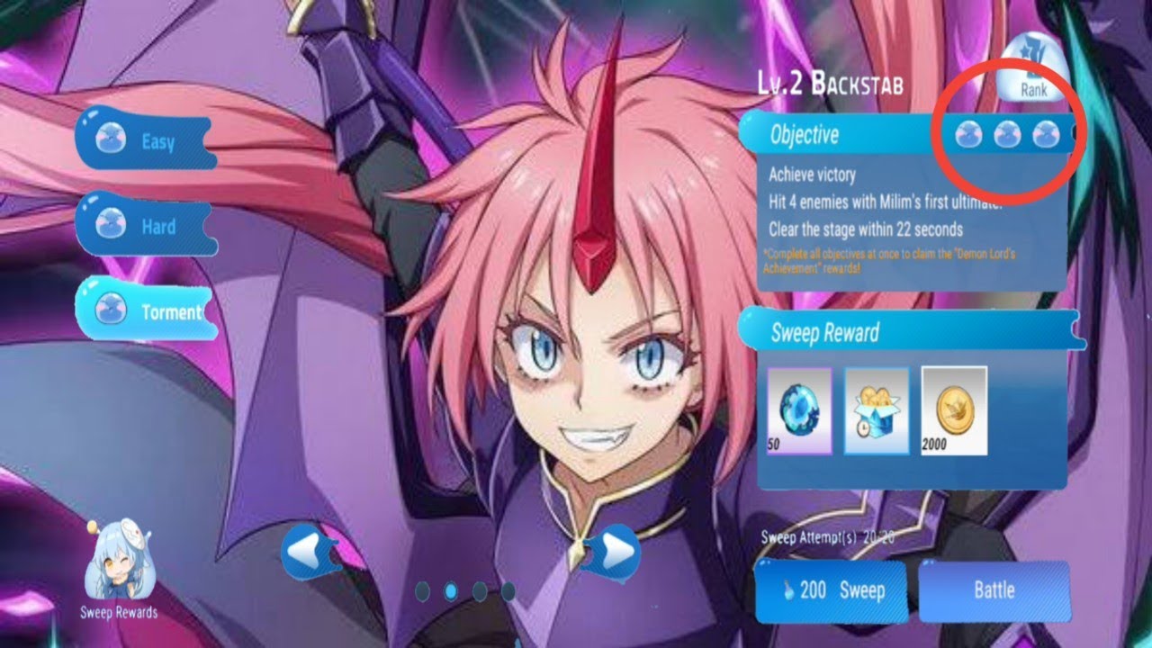 TIPS MENDAPATKAN 3 BINTANG DI EVENT ARRIVAL OF THE DEMON BACKSTAB ...