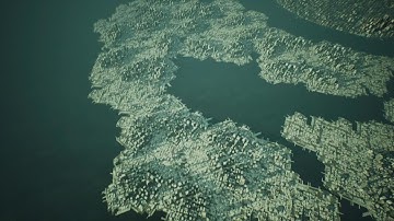 The Matrix Awakens: all map view with drone