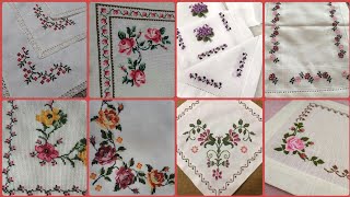 Фото High Ranking \u0026 Beautiful Cross Stitch Corner Pettren Designs Ideas #2024 #charsutikerhai