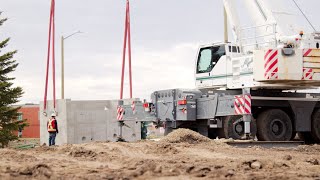 Concrete vault assembly