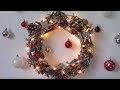 Décoration de Noël : Fabriquer facilement une couronne de Noël