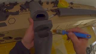 Insulating 42mm Press Pipe: 19mm Armaflex Elbow (POV Boiler Room) | Rohr-Isolierung