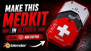 Hardsurface Model Using Box Cutter & Hardops | Blender Tutorial