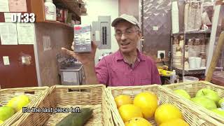 Deli manager taking you on a tour through his second home