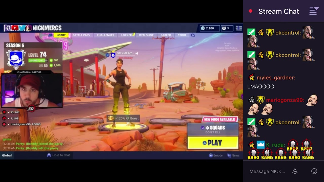 FUNNY NICKMERCS FRENCH ONION AND GYM STORY!