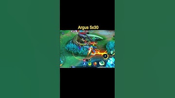 Argus gameplay 🔥🫵#mobilelegends #youtubeshorts #mlbb #mlbbcreatorcamp #argustiktok #argus5x30