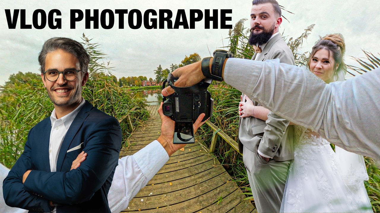 Backstage mariage : une vraie journée de photographe mariage hybride