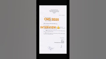CMS 2025 Exam Data Released | UPSC Official Confirmation#upsccms #cms2025