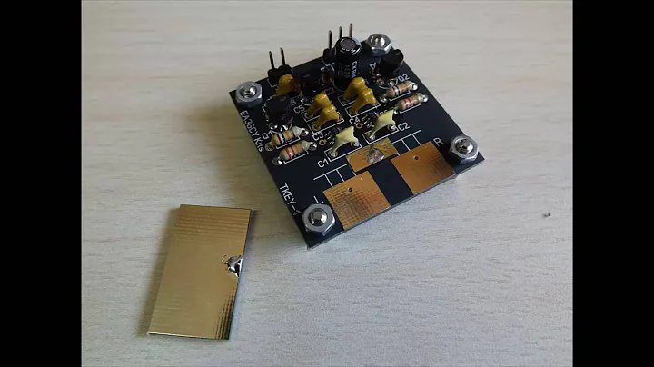 TKEY-1 Mini Touch CW key kit from EA3GCY Kits