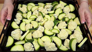 Guests from Spain taught me how to cook zucchini and cauliflower so delicious! Yummy! by perfekte rezepte 5,052 views 1 month ago 10 minutes, 8 seconds